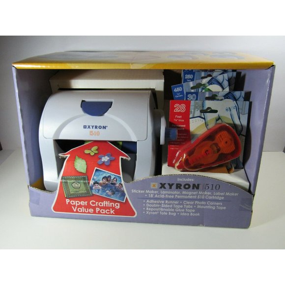 NEW Xyron Model 510 Sticker Lamination Label Magne
